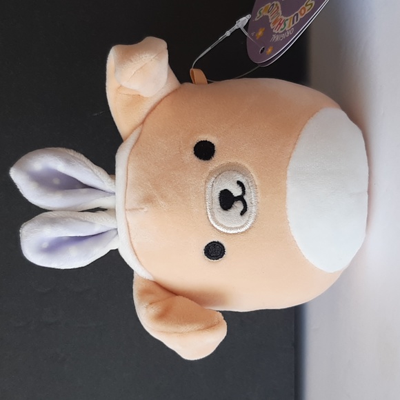 Squishmallows Stevon Golden Retriever Bunny Ears 4.5" Plush Stuffed Animal Toy - Picture 8 of 12